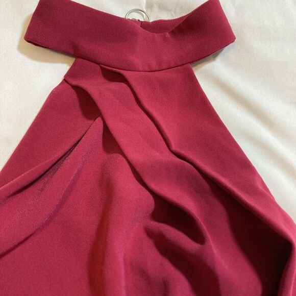 Stylestalker Hailey Romper Shorts Size Small S halter neck with pockets Pink - Picture 9 of 13